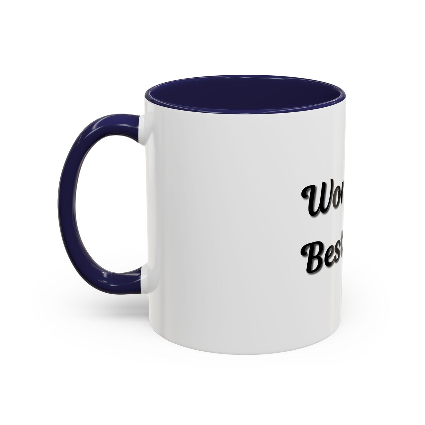World's Best Mom Accent Coffee Mug - 11oz & 15oz - Perfect Gift for Mother's Day