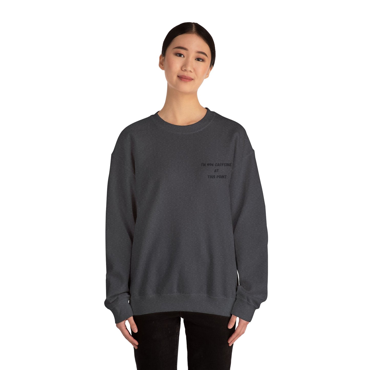 Caffeine Lover's Crewneck Sweatshirt | Unisex Heavy Blend