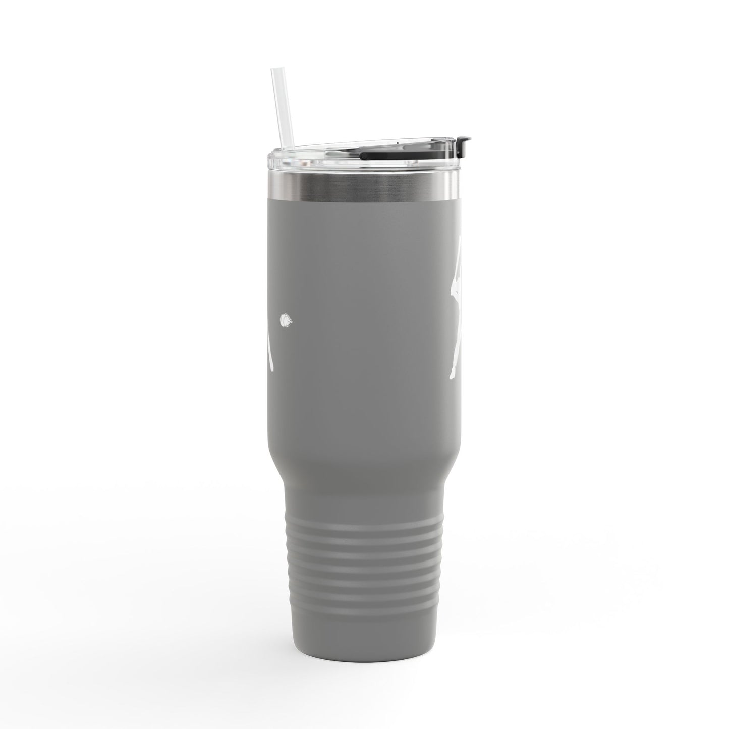 Baseball-Themed Insulated Travel Mug, Perfect for Fans & Athletes, Gift for Sports Lovers, 40oz Drinkware for Home & Road