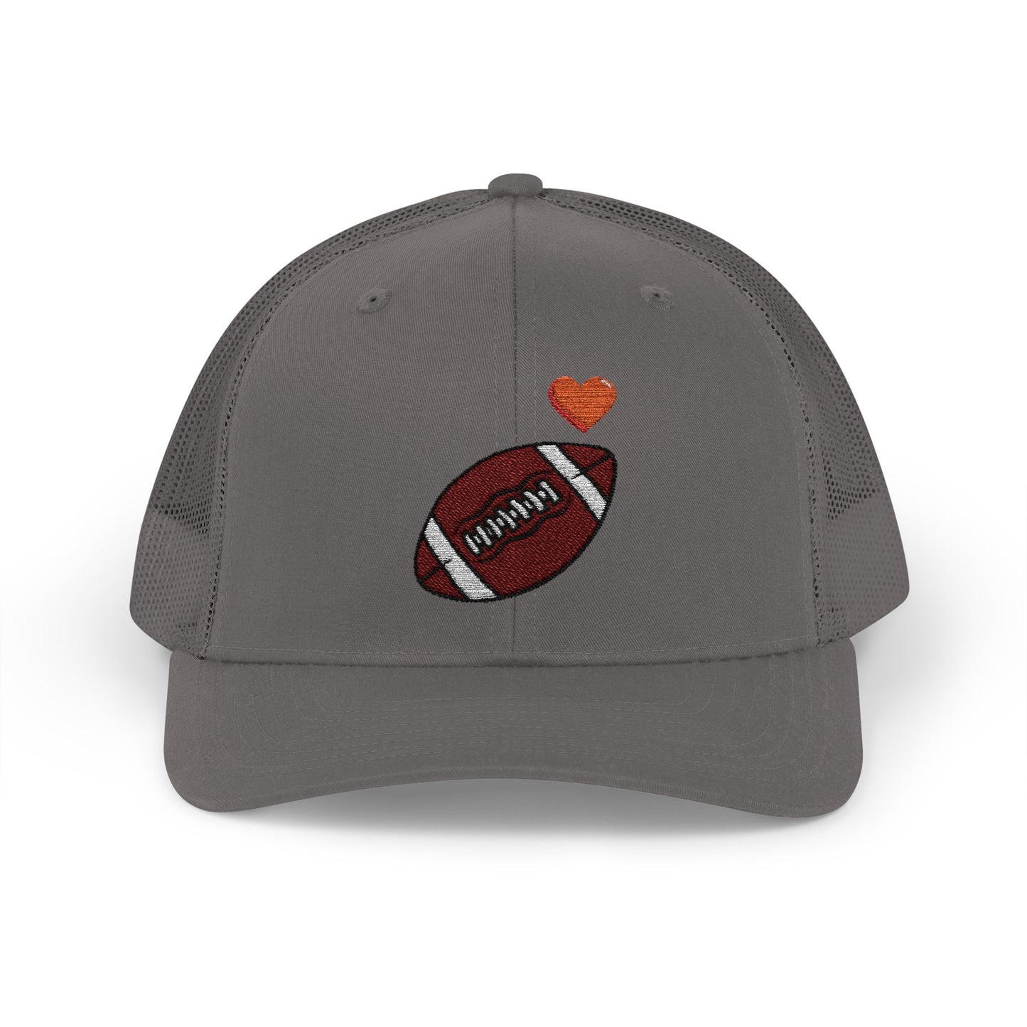 Football Love Snapback Trucker Cap, Sports Hat, Gift for Sports Fans, Casual Wear, Outdoor Activities