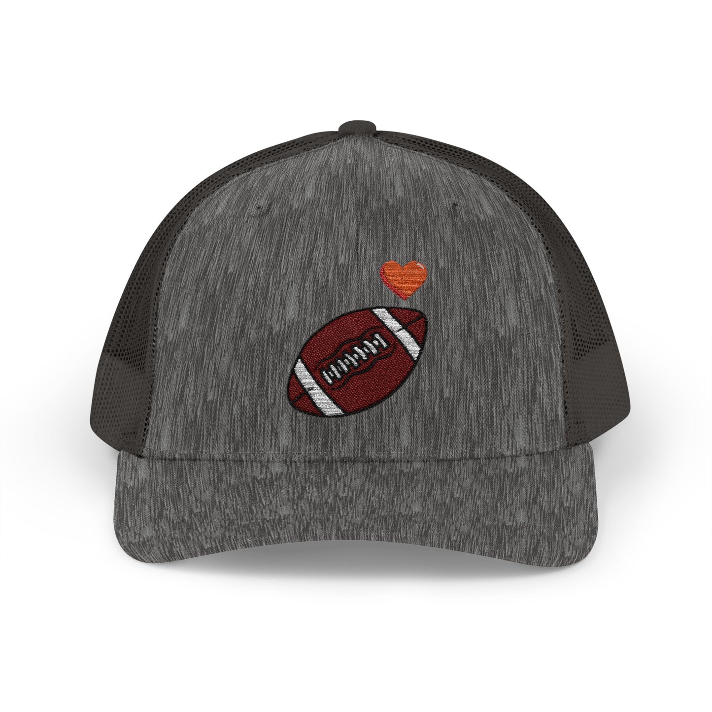 Football Love Snapback Trucker Cap, Sports Hat, Gift for Sports Fans, Casual Wear, Outdoor Activities