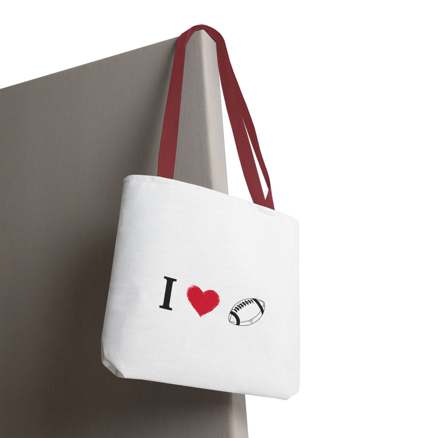 Football Lover's Tote Bag - Perfect for Game Day, Sports Events, Gifts for Fans, Eco-Friendly Carryall, Personal Use, Travel Bag