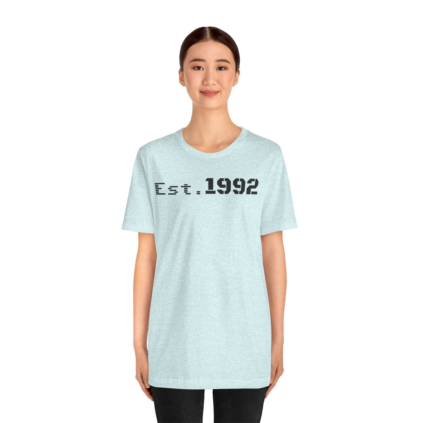 Est. 1992 Unisex Jersey Tee - Retro Birthday Gift, Casual Wear, Cool Vintage T-Shirt, Gift for Him, Gift for Her