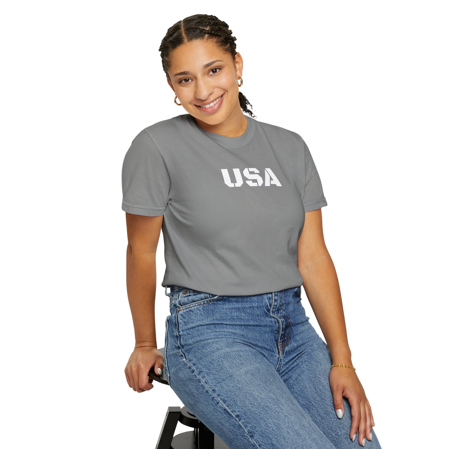 USA Vintage Unisex T-Shirt, Soft Cotton Tee, Casual Wear, Gifts for Her & Him, Summer Essentials, Independence Day Apparel