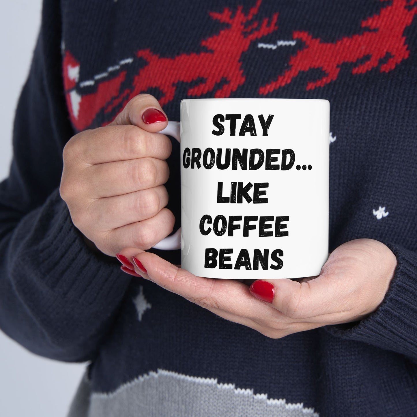 Inspirational Ceramic Mug - Motivational Quote for Daily Empowerment