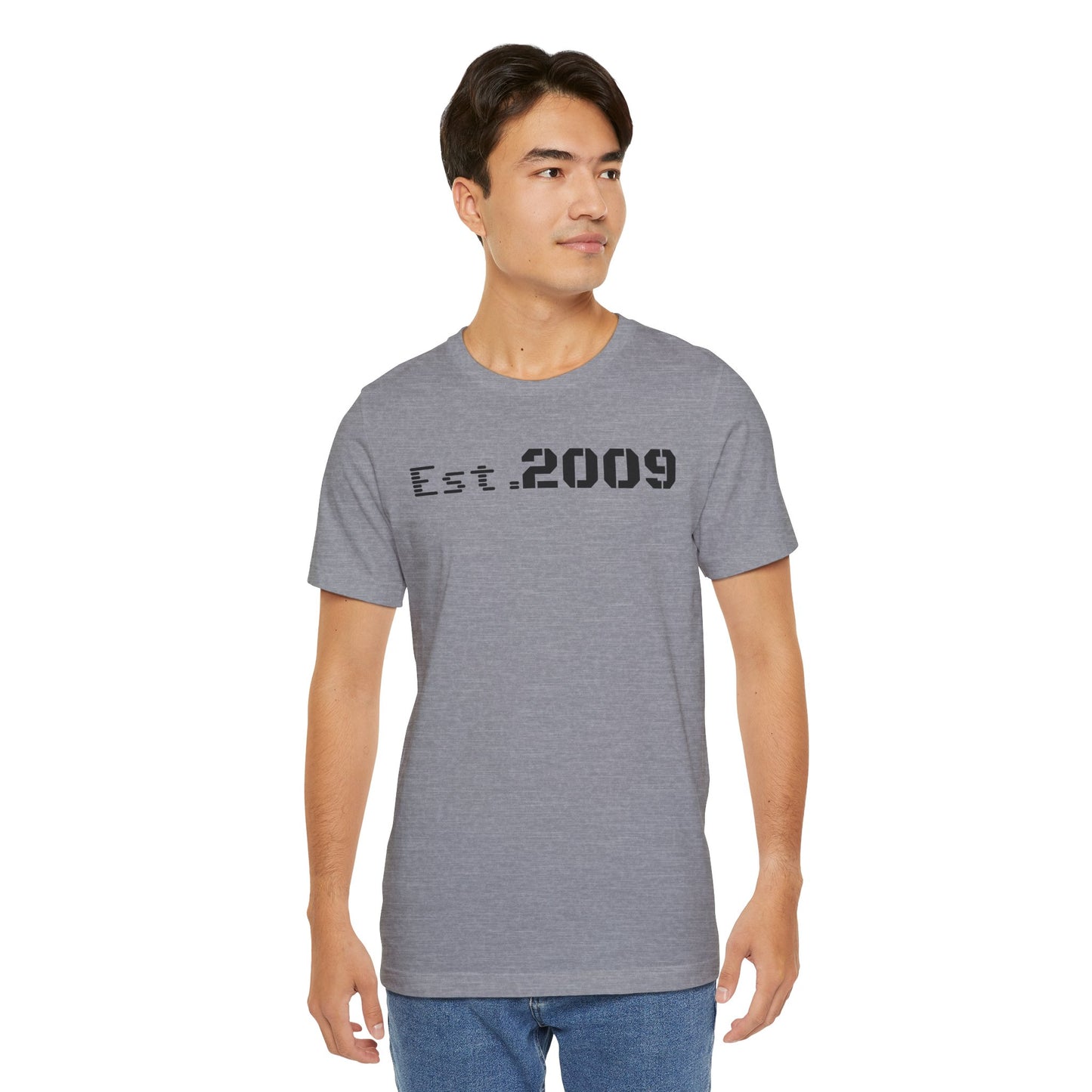 Established 2009 Unisex Tee - Casual Wear, Birthday Gift, Graduation Outfit, Anniversary Shirt, Personalized Fashion
