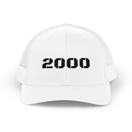 2000 Vintage Snapback Trucker Cap, Retro Baseball Hat, Birthday Gift, Stylish Outdoors Hat, 90s Nostalgia Cap