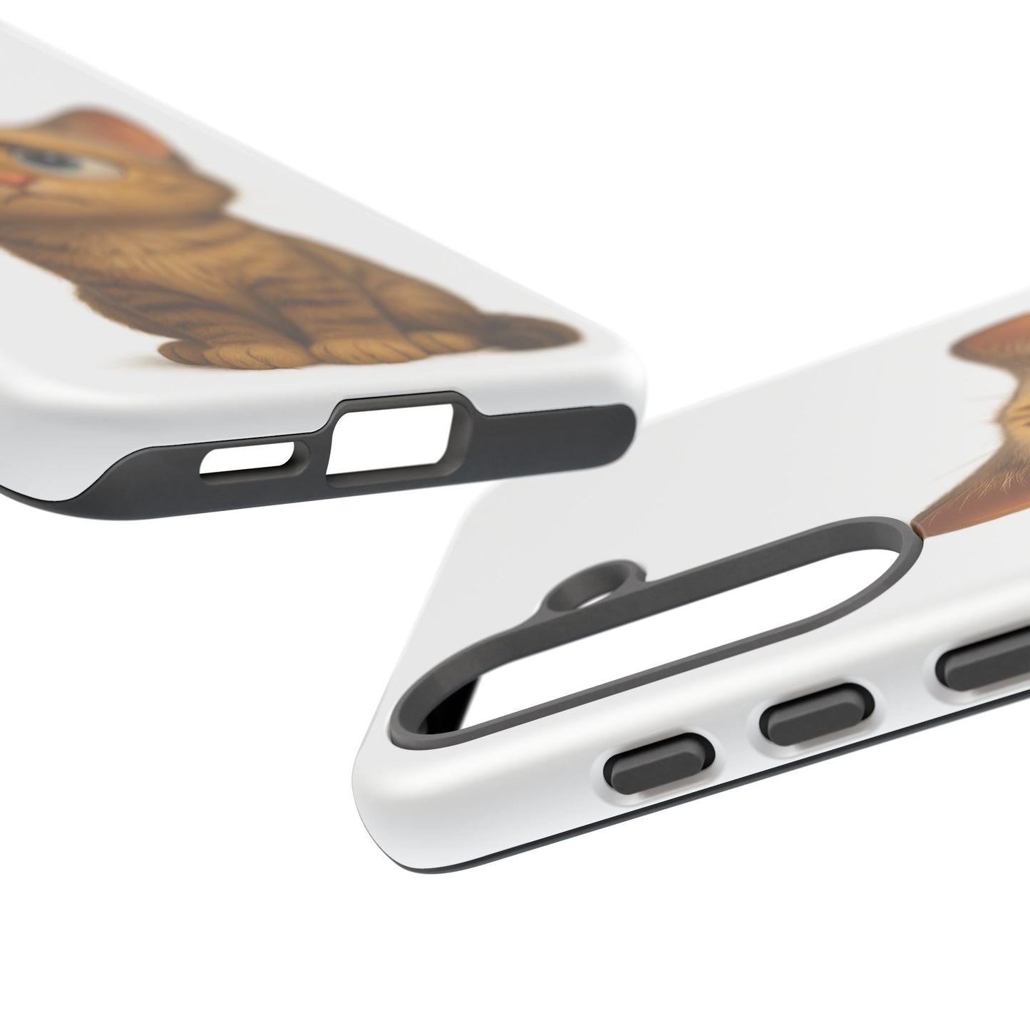 Cute Cat Phone Case, Funny Kitty Case, Animal Lover Gift, Cat Lover Accessory, Unique Cat Design Case, Pet Mom Gift