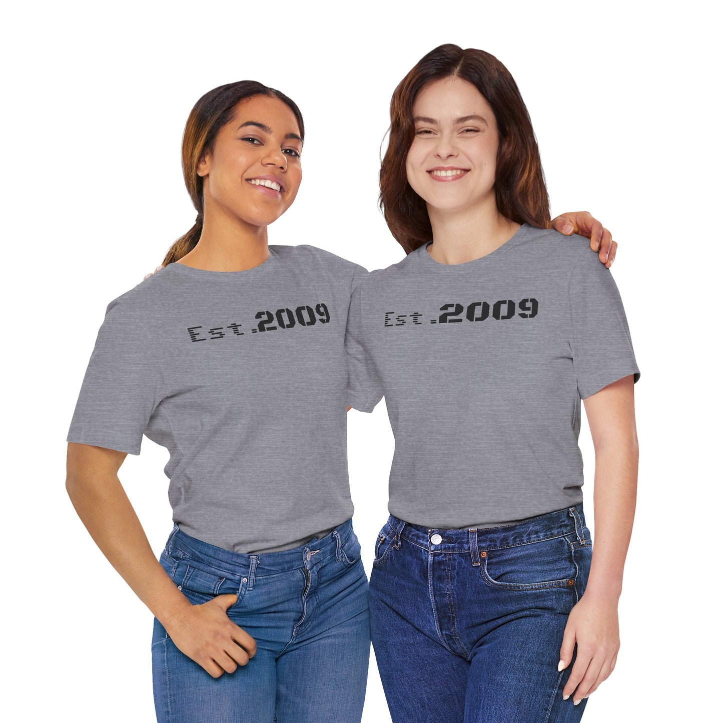 Established 2009 Unisex Tee - Casual Wear, Birthday Gift, Graduation Outfit, Anniversary Shirt, Personalized Fashion