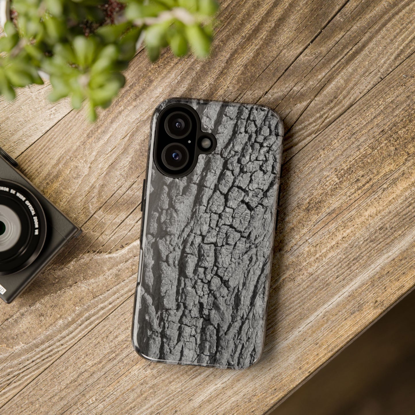 Rustic Bark Phone Case - Tough and Durable Protection