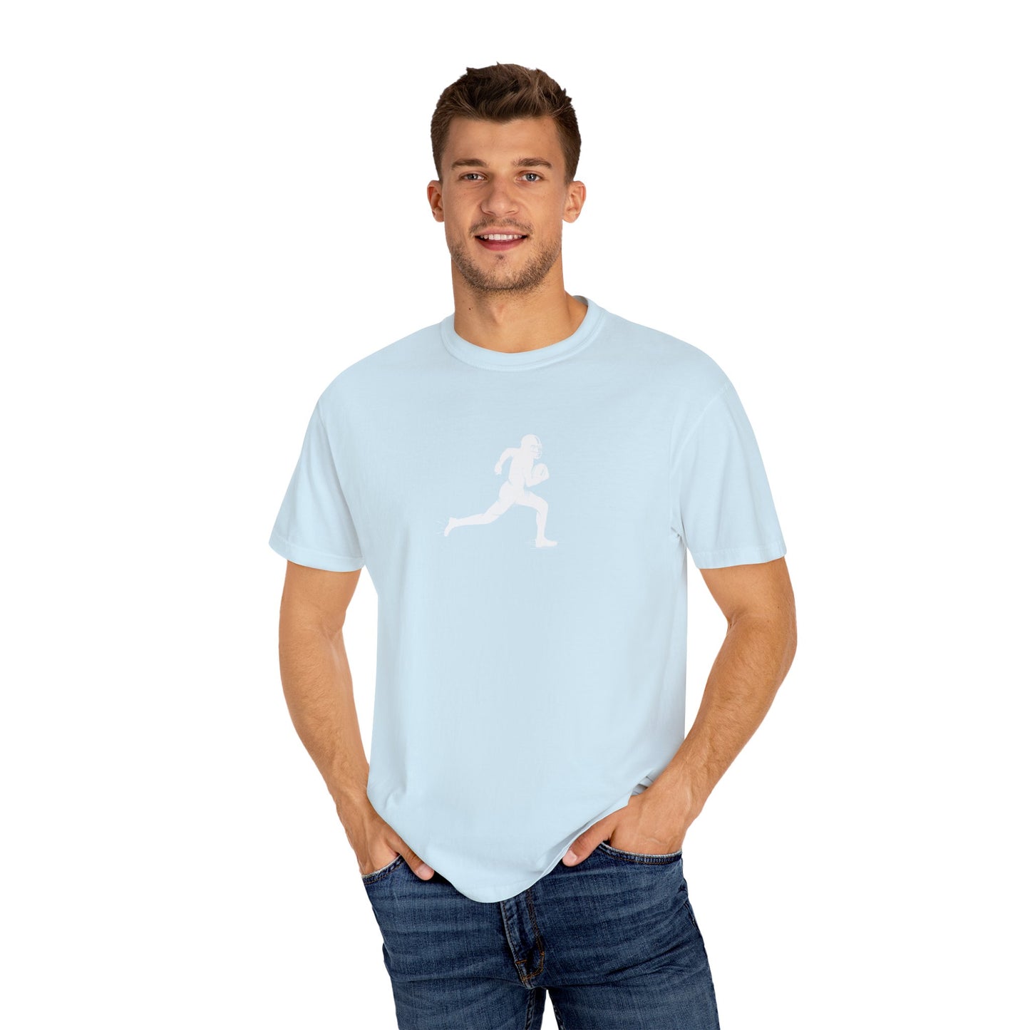 Unisex Football Player T-Shirt | Comfortable Sports Tee, Gift for Runners, Casual Wear, Workout Clothing, Everyday Style