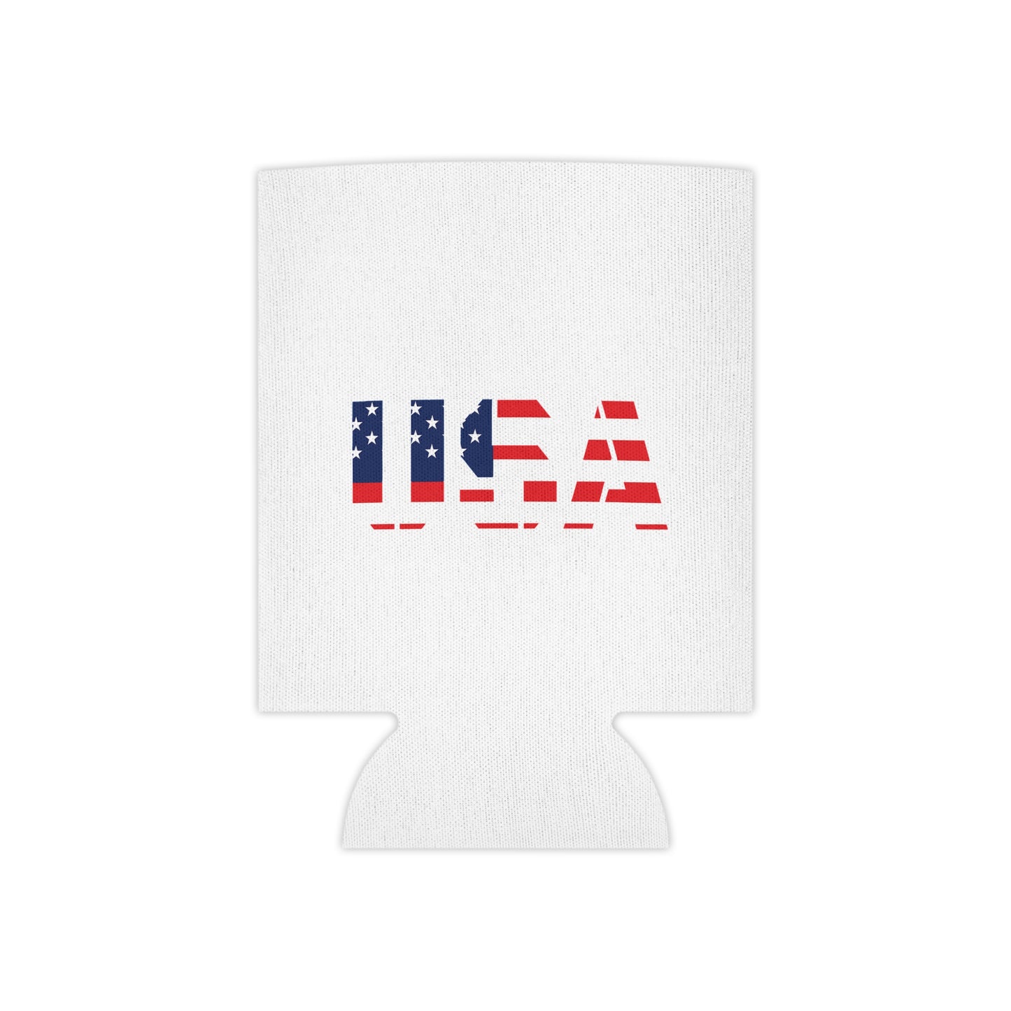 USA Flag Can Cooler - Perfect for BBQs, Independence Day, Tailgating, Memorial Day, Housewarming