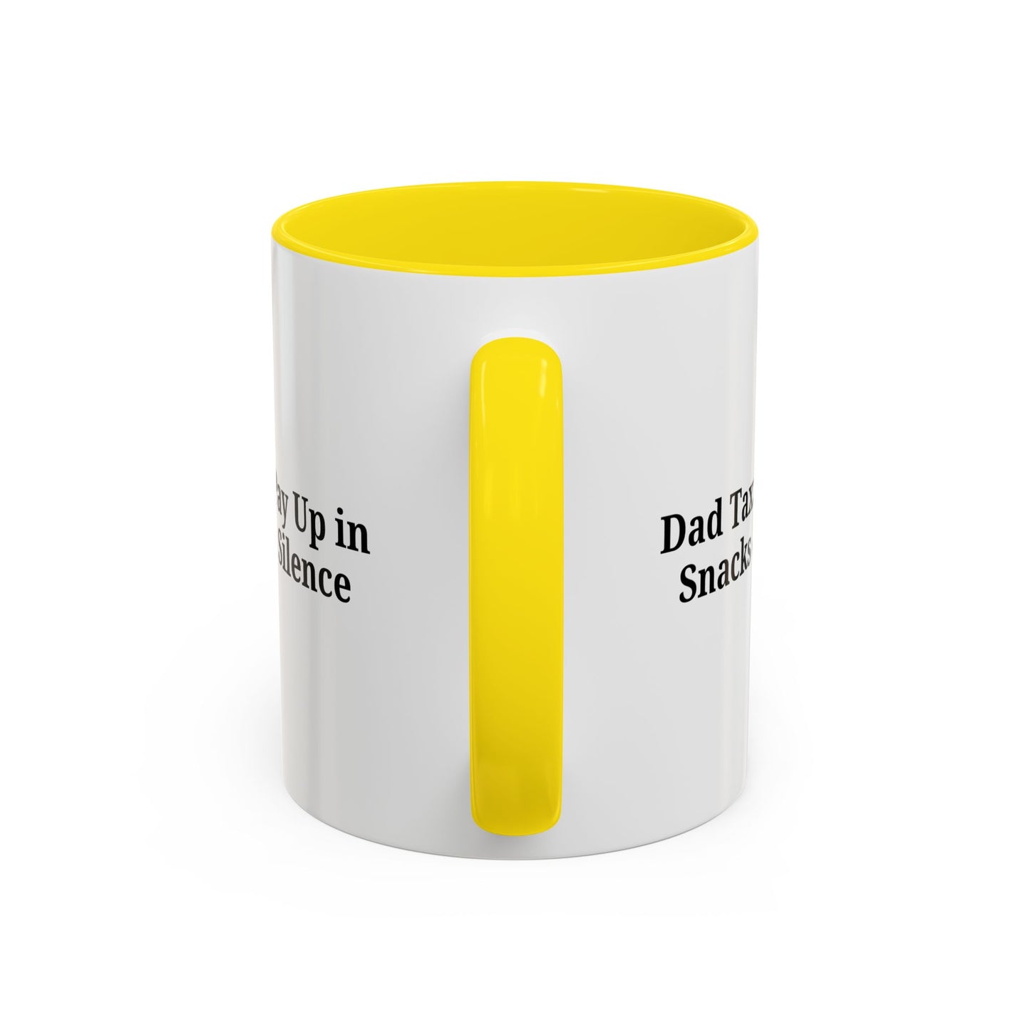 Humorous Dad Coffee Mug - Perfect Gift for Fathers, Dads, Birthdays, Father's Day, Fun Kitchen Decor, Snack Lovers