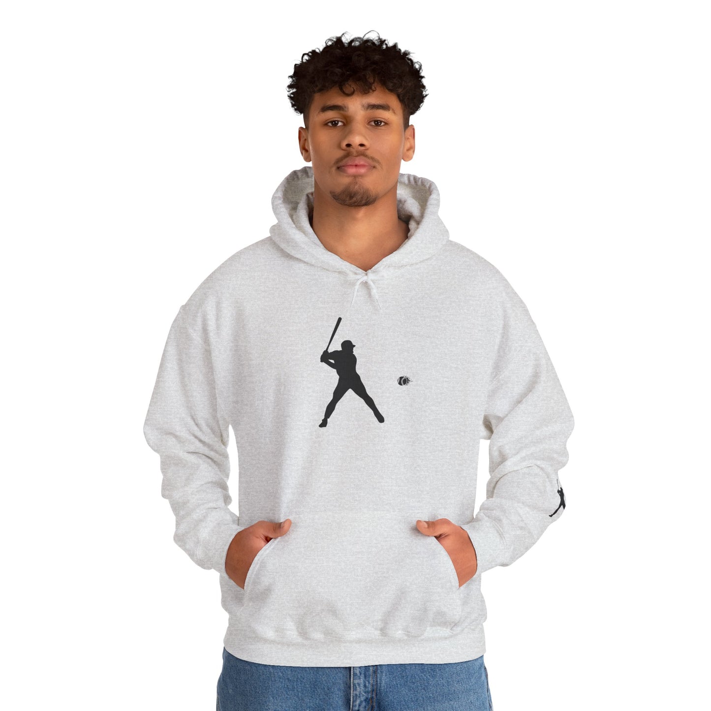 Baseball Themed Unisex Hoodie, Streetwear, Sports Fan Sweatshirt, Gift for Athletes, Casual Wear, Fall Fashion