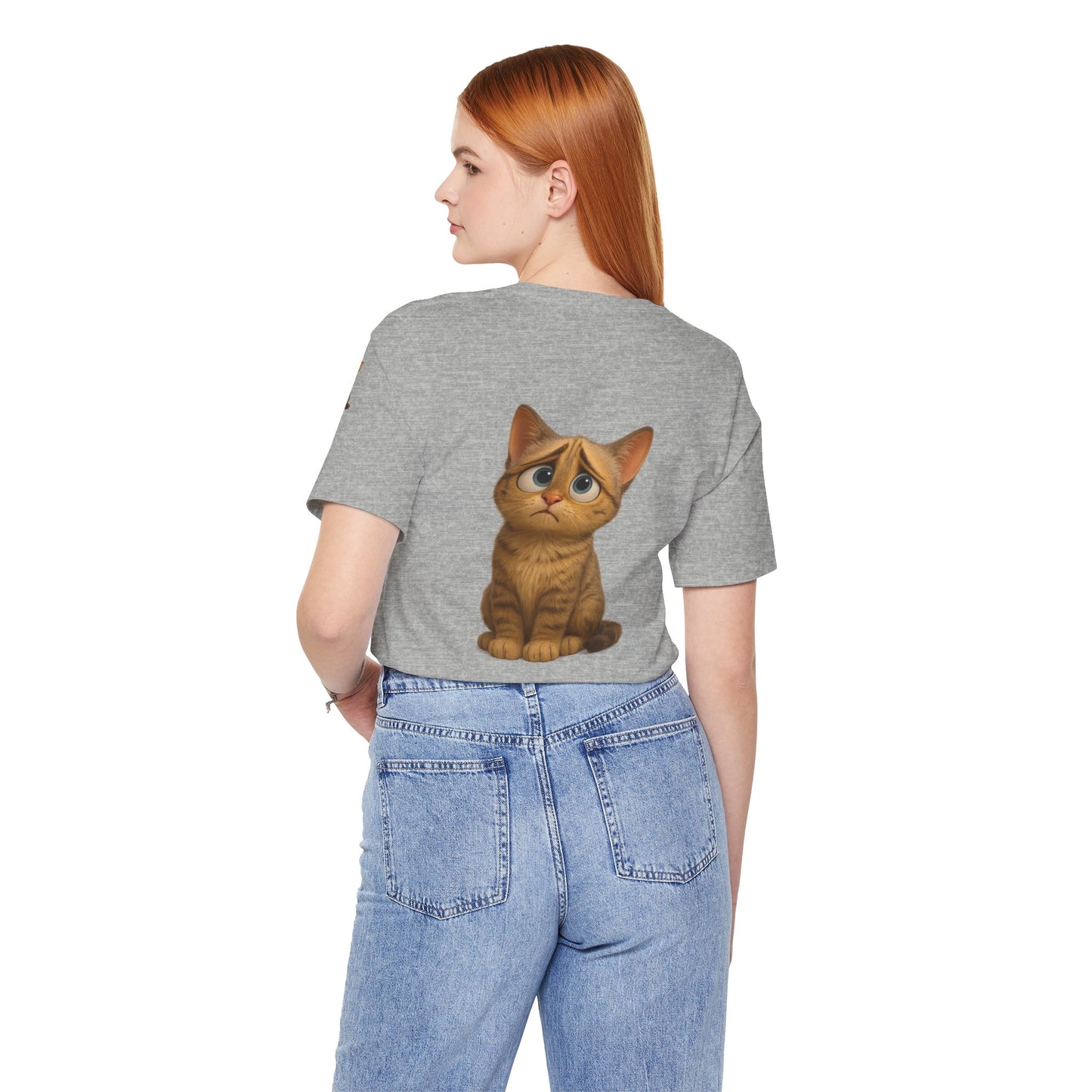 Adorable Cat Graphic Tee, Cute Pet Lover Shirt, Animal Lover Gift, Funny Cat Apparel, Birthday, Christmas, Everyday Use
