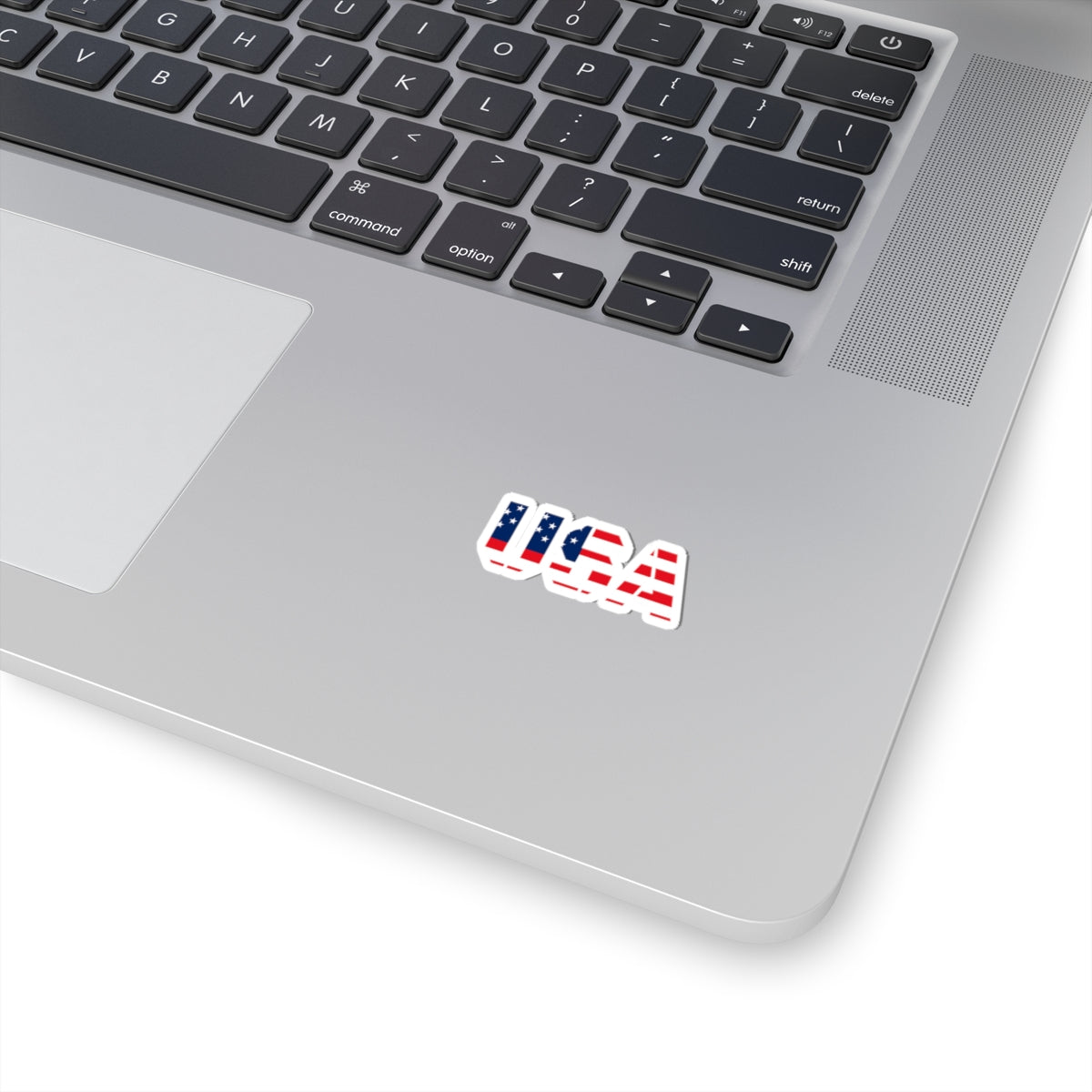 USA Flag Kiss-Cut Stickers | patriotic decor, laptop stickers, USA pride, July 4th decorations, personalized gifts