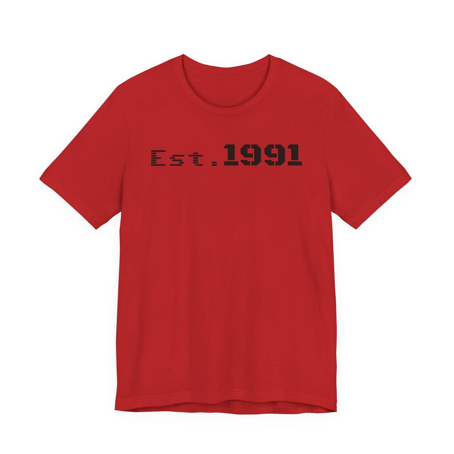 Established 1991 Unisex Jersey Tee | Vintage Anniversary Gift | Casual Wear, Birthday Shirt, Retro Style, Statement Tee, Gift for Him/Her