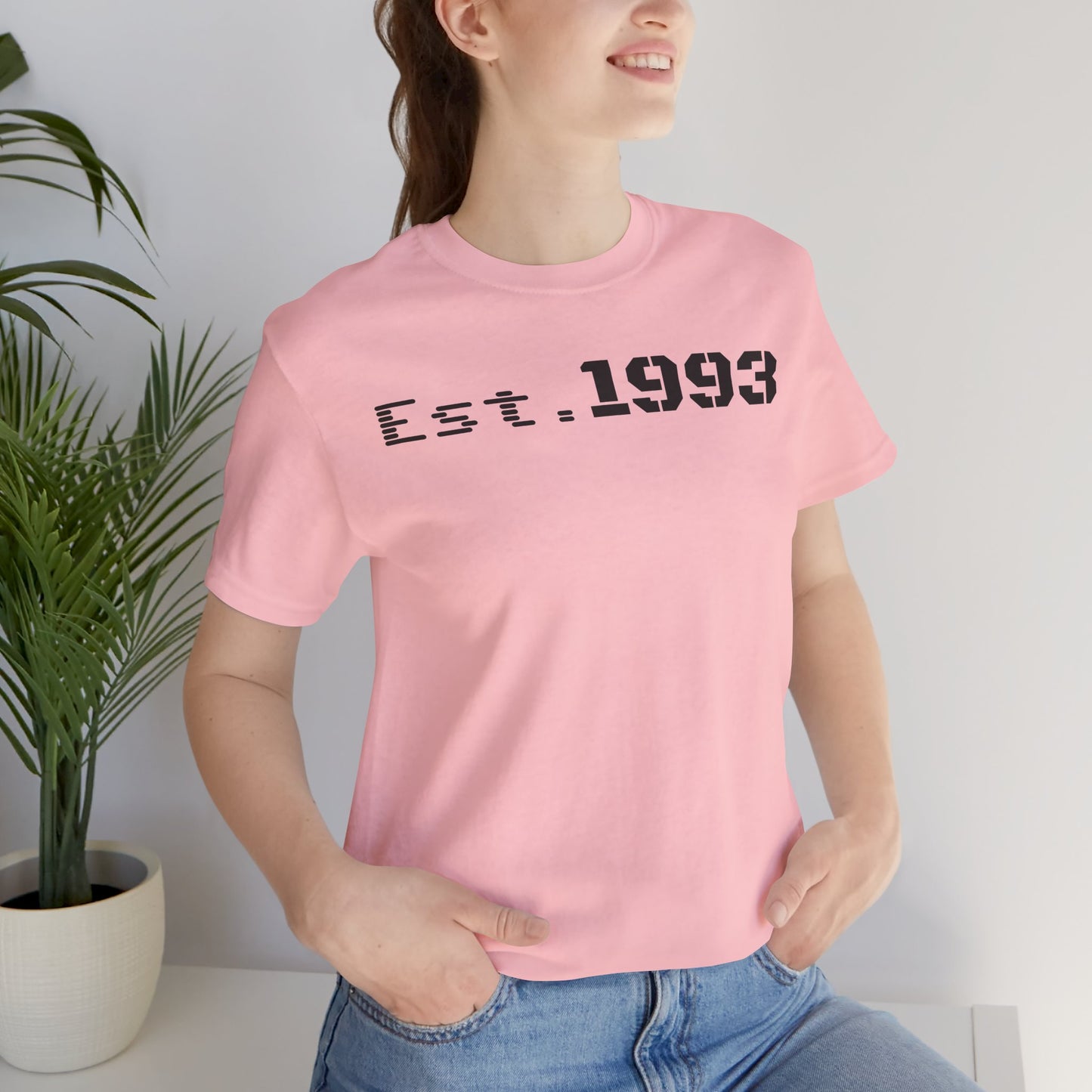 Est. 1993 Unisex Short Sleeve Tee - Perfect for Birthdays, Nostalgia, Casual Wear, Gifts, and Celebrations