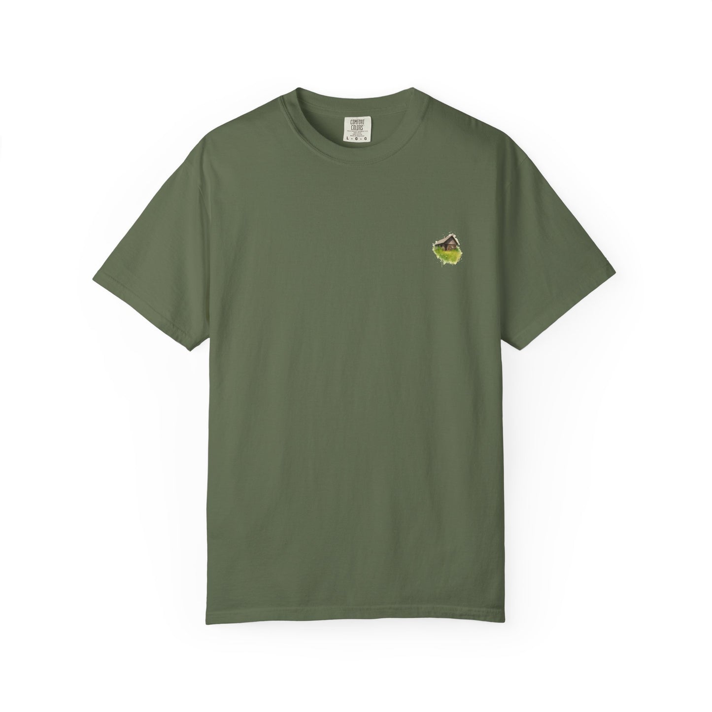 Nature-Inspired Unisex Garment-Dyed T-Shirt, Eco-Friendly Tee, Summer Casual Wear, Gift for Nature Lovers, Relaxed Fit T-Shirt