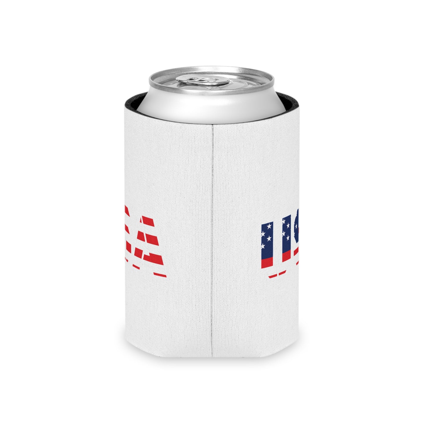 USA Flag Can Cooler - Perfect for BBQs, Independence Day, Tailgating, Memorial Day, Housewarming