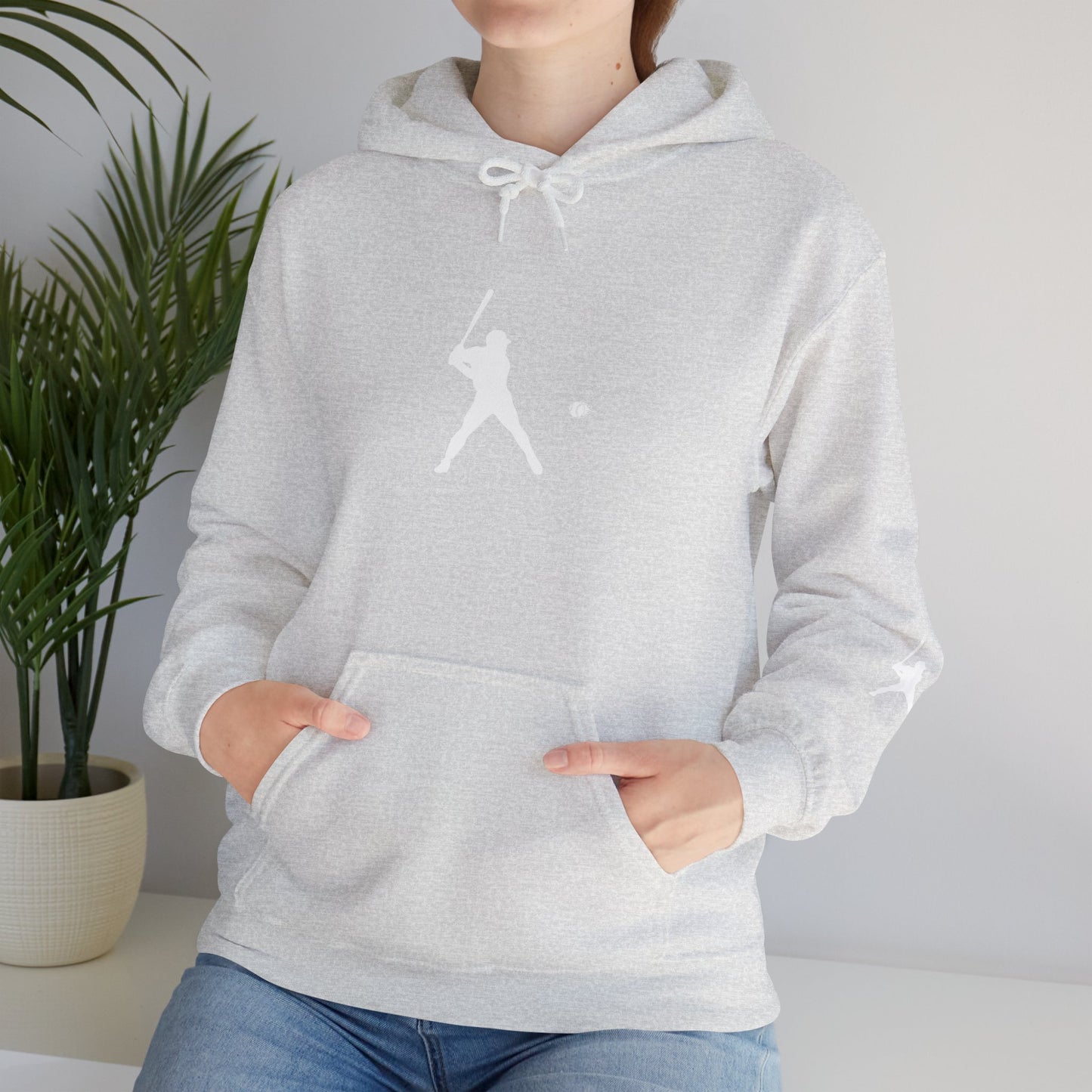 Sporty Unisex Baseball Hooded Sweatshirt, Casual Hoodie for Athletes, Perfect for Gifts, Comfy Streetwear, Ideal for Sports Events, Personal Use