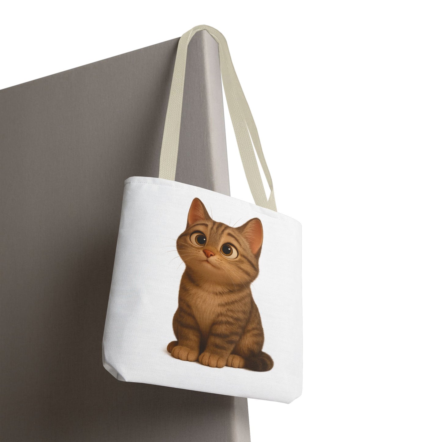 Cute Cat Tote Bag - Perfect for Animal Lovers, Eco-Friendly Carryall, Beach Bag, Shopping Tote, Gift for Cat Owners