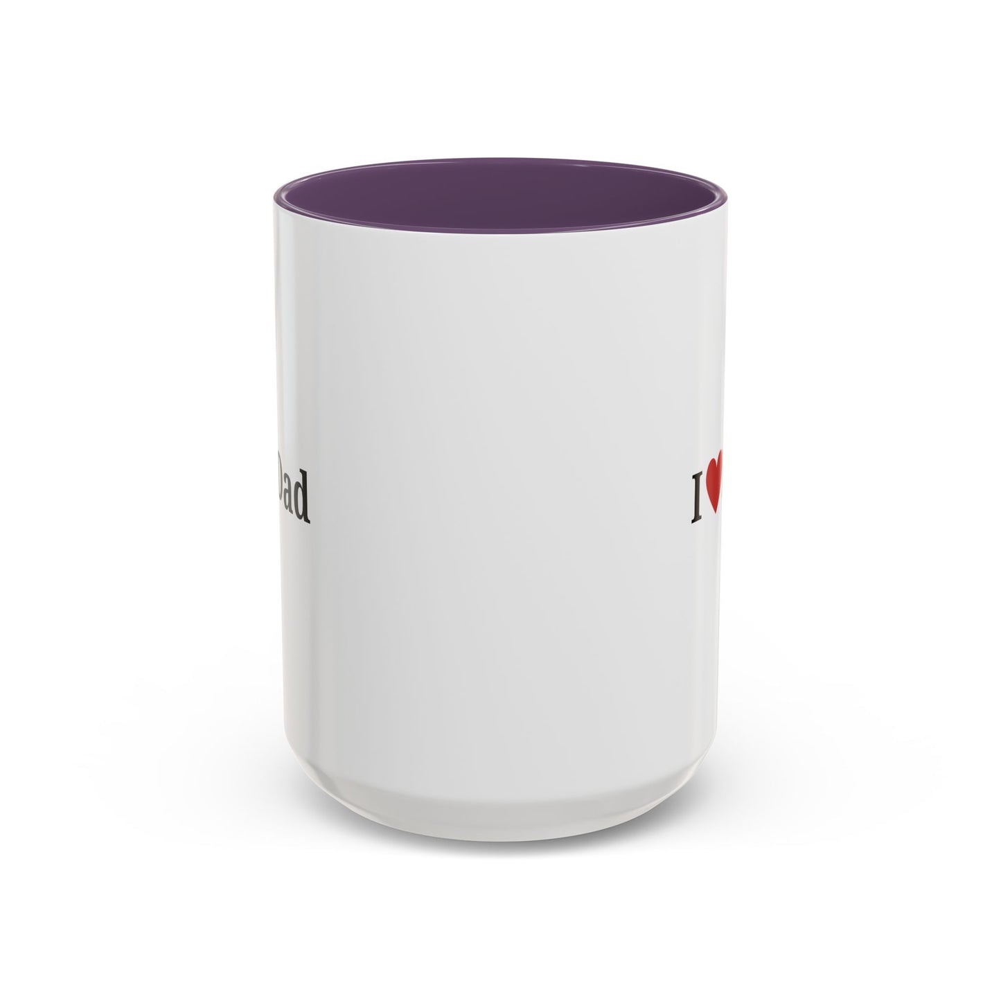I Love Dad Accent Coffee Mug - Perfect Gift for Father's Day & Birthdays