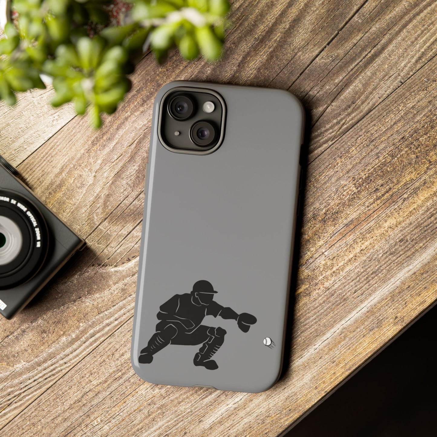 Baseball Catcher Phone Case - Tough Cases, Sports Phone Cover, Great for Athletes, Perfect Gift for Baseball Lovers, Unique Cell Phone Design