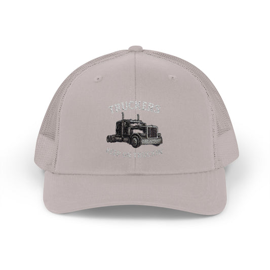 Truck Driver Snapback Cap, Mesh Trucker Hat, Cool Casual Hat, Perfect Gift for Drivers, Trucking Enthusiasts, Outdoor Style