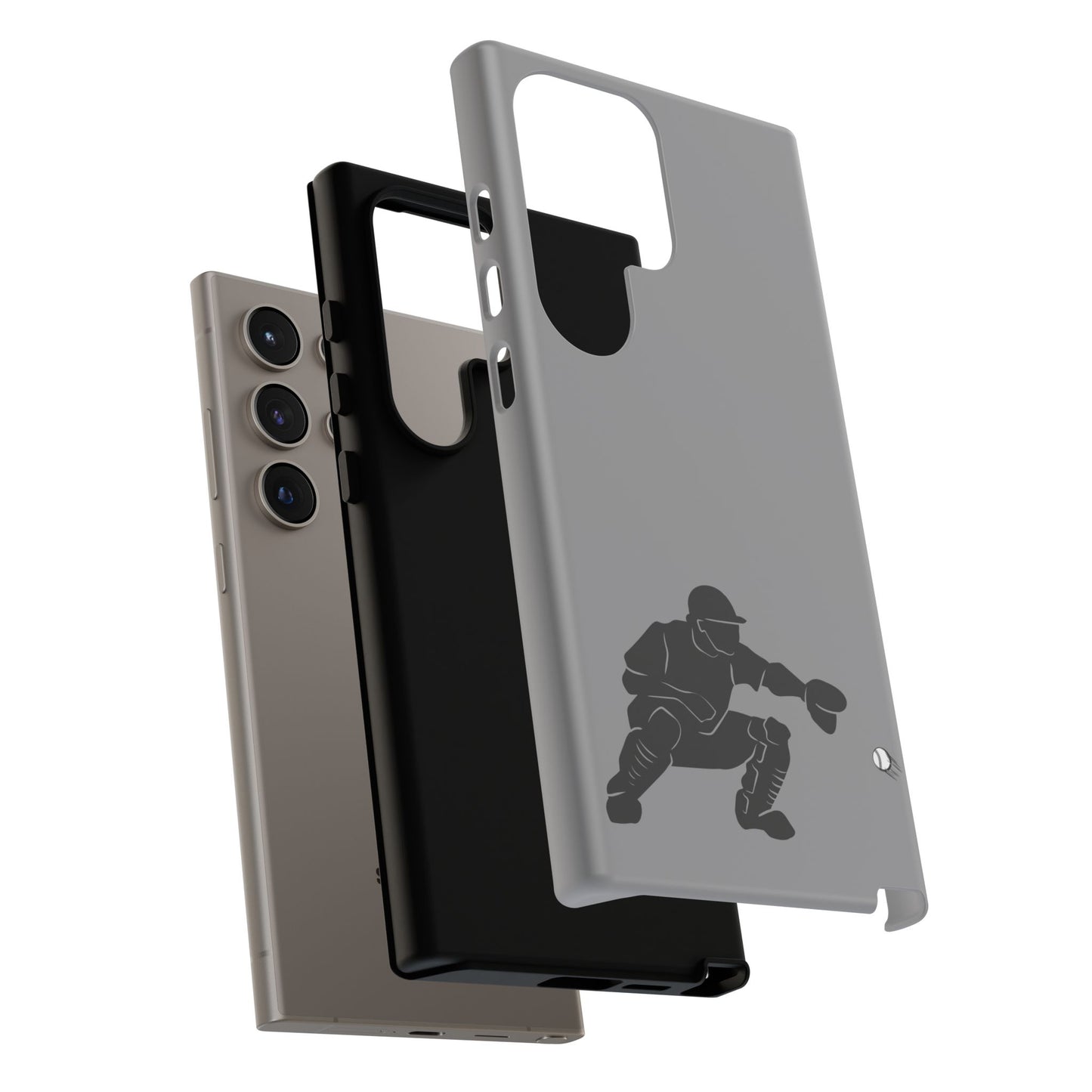Baseball Catcher Phone Case - Tough Cases, Sports Phone Cover, Great for Athletes, Perfect Gift for Baseball Lovers, Unique Cell Phone Design