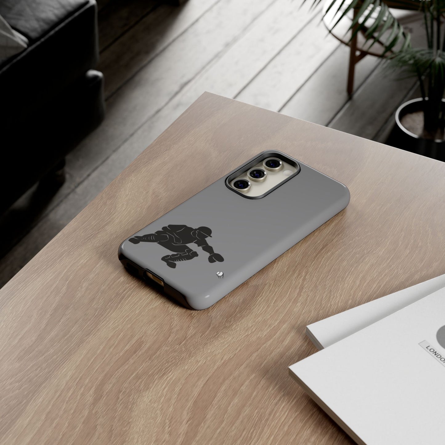 Baseball Catcher Phone Case - Tough Cases, Sports Phone Cover, Great for Athletes, Perfect Gift for Baseball Lovers, Unique Cell Phone Design
