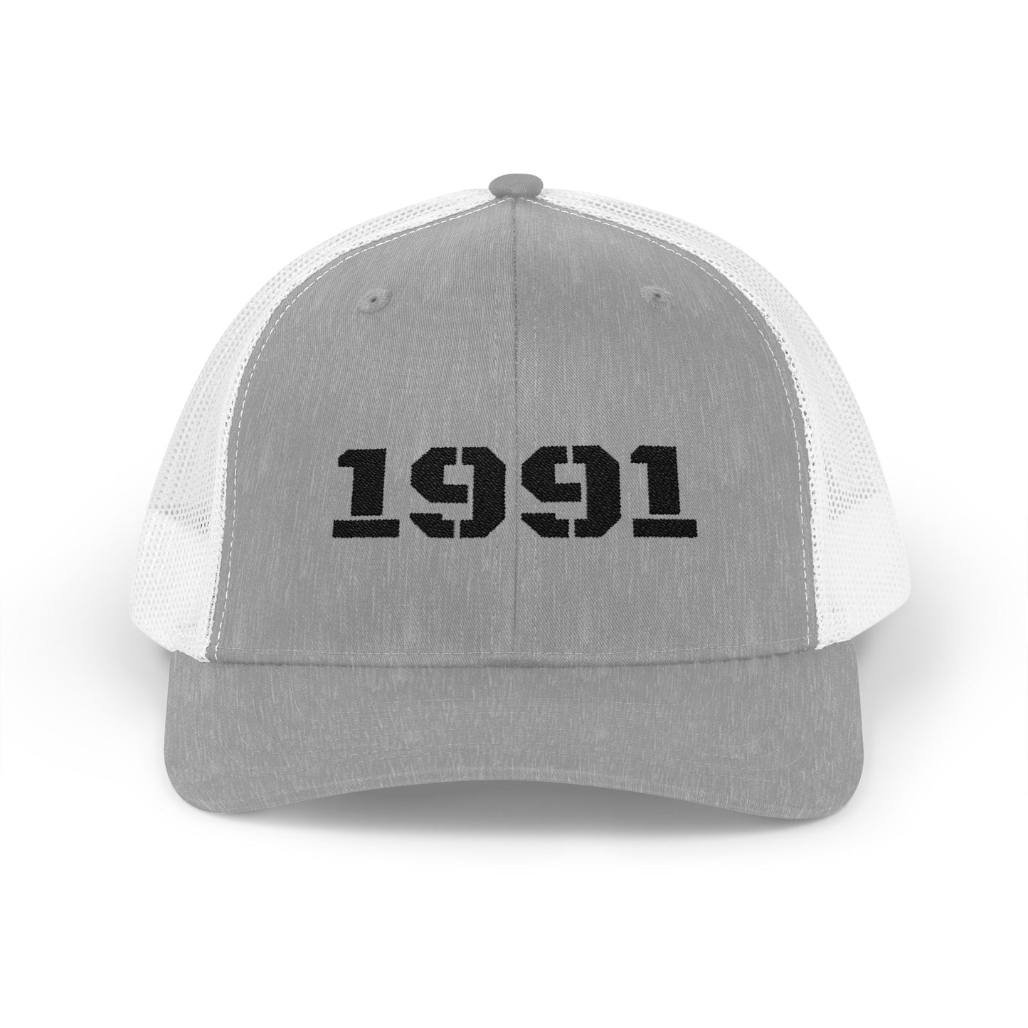 Vintage 1991 Snapback Trucker Cap, Retro Hat, Unisex Baseball Cap, Gift for Birth Year 1991, Casual Style Headwear