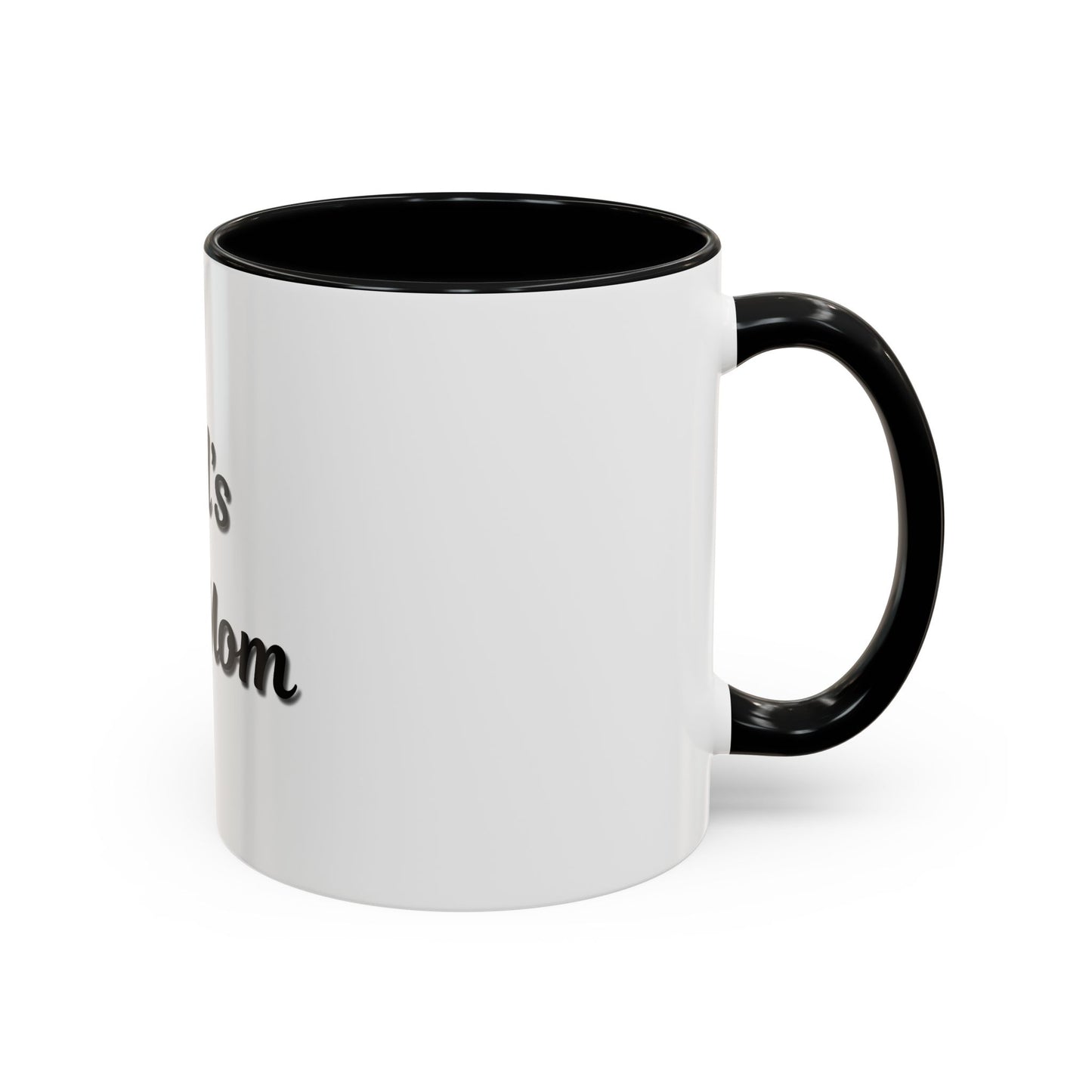 World's Best Mom Accent Coffee Mug - 11oz & 15oz - Perfect Gift for Mother's Day