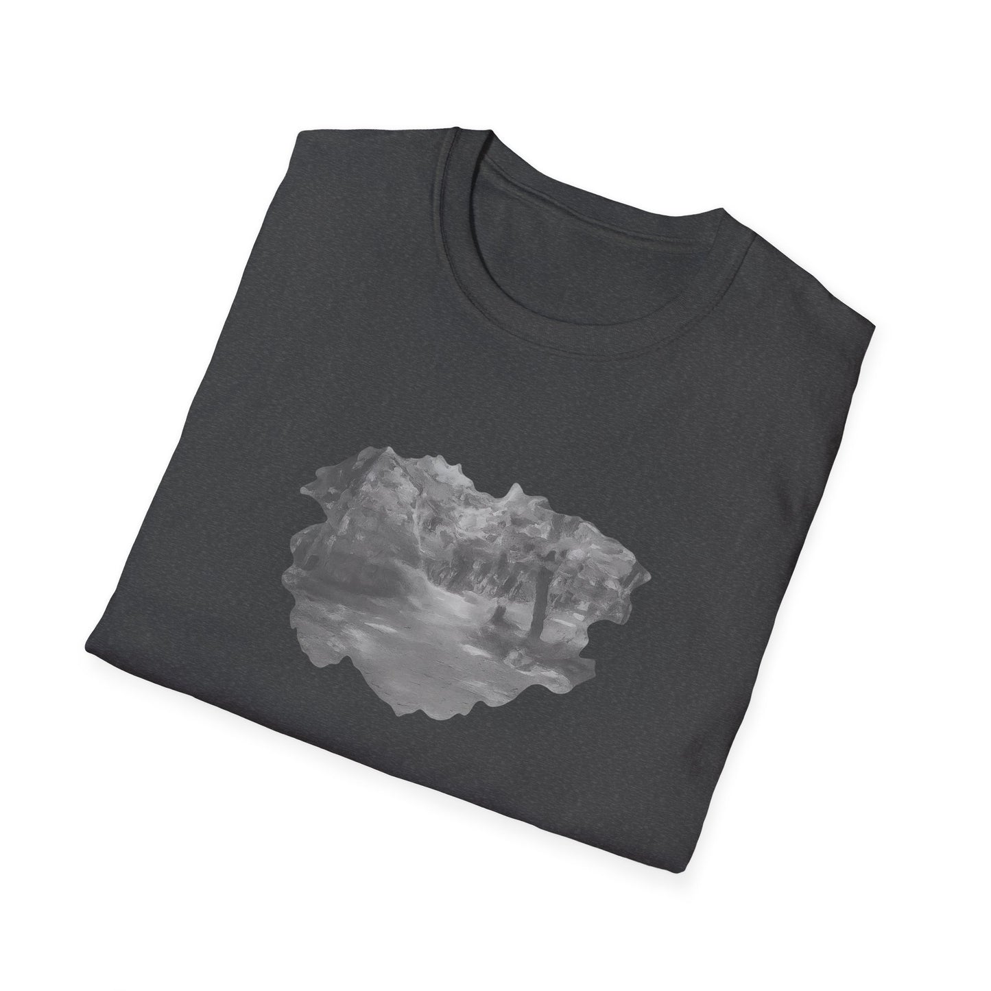 Serene Nature Landscape T-Shirt - Comfortable Unisex Tee, Outdoor Adventures, Nature Lover Gift, Casual Wear, Stylish Spring Top
