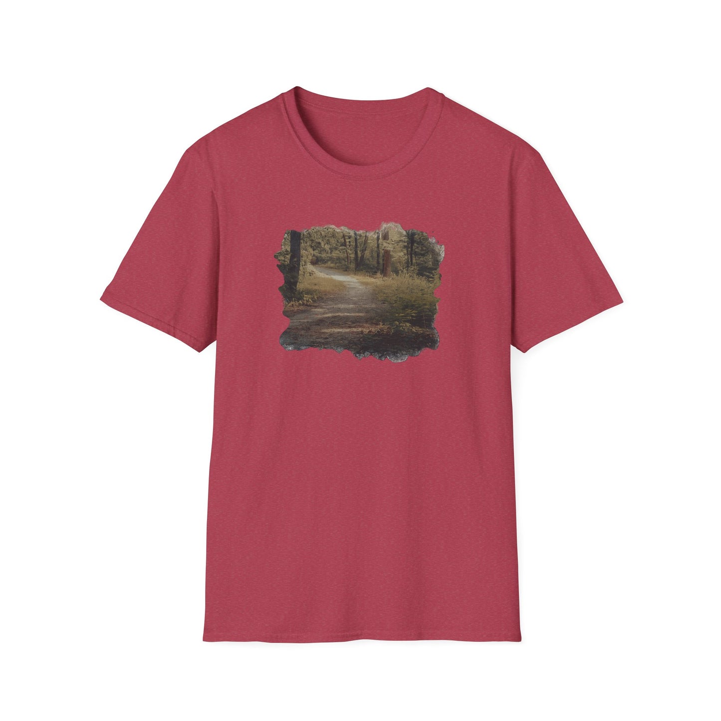 Nature-Inspired Unisex Softstyle T-Shirt | Casual Wear, Outdoor Activities, Gift for Nature Lovers, Relaxed Fit T-Shirt, Eco-Friendly Style