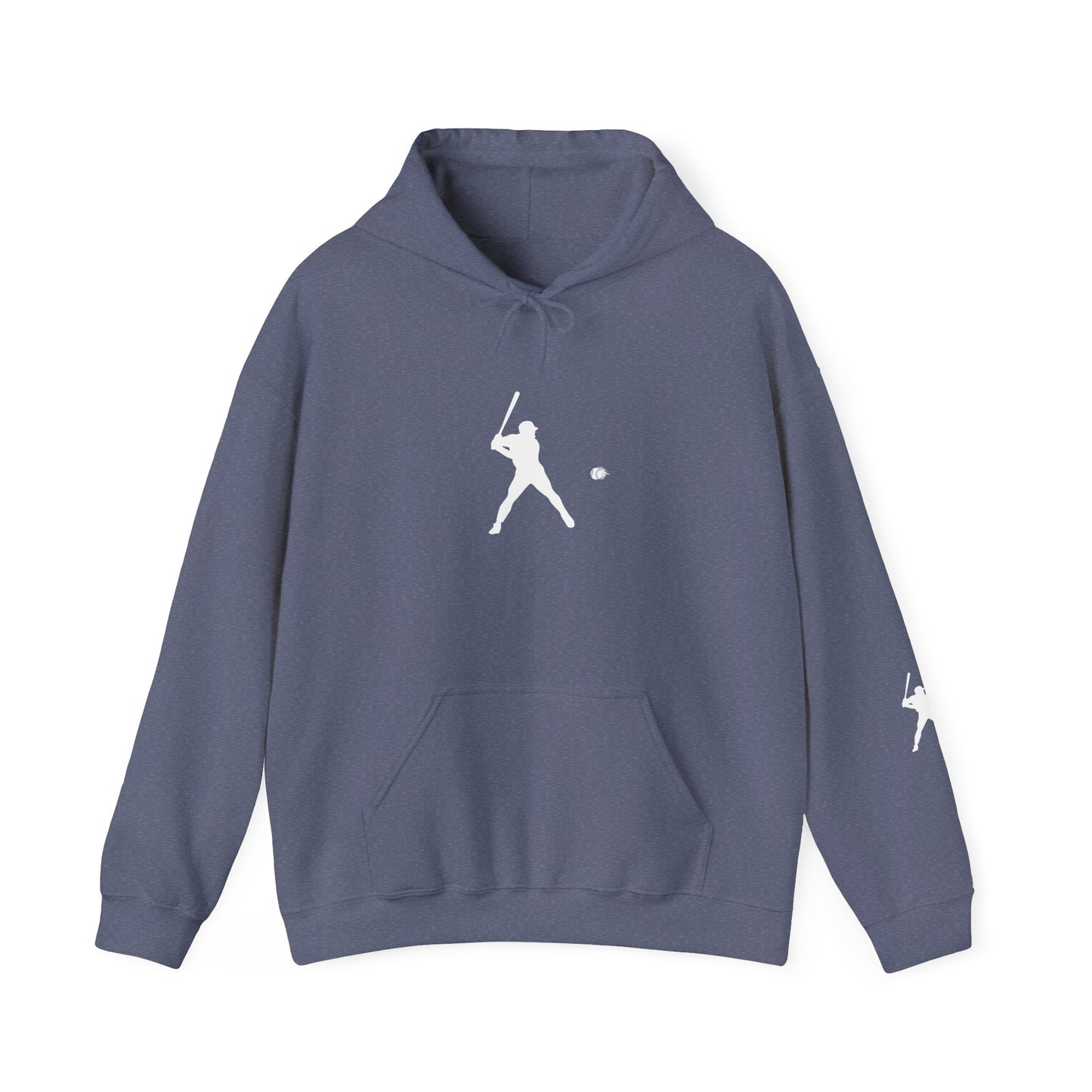 Sporty Unisex Baseball Hooded Sweatshirt, Casual Hoodie for Athletes, Perfect for Gifts, Comfy Streetwear, Ideal for Sports Events, Personal Use