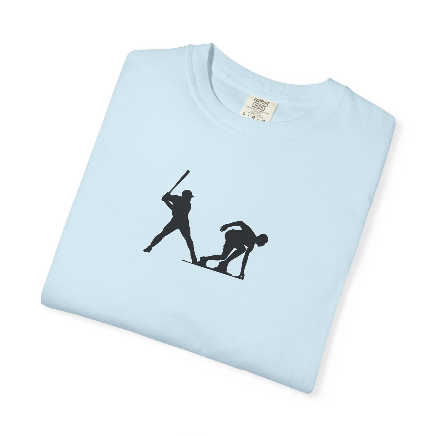Sporty Silhouette T-shirt - Casual Athletic Wear, Graphic Tee for Sports Lovers, Unisex Fashion, Gift for Athletes, Everyday Essentials