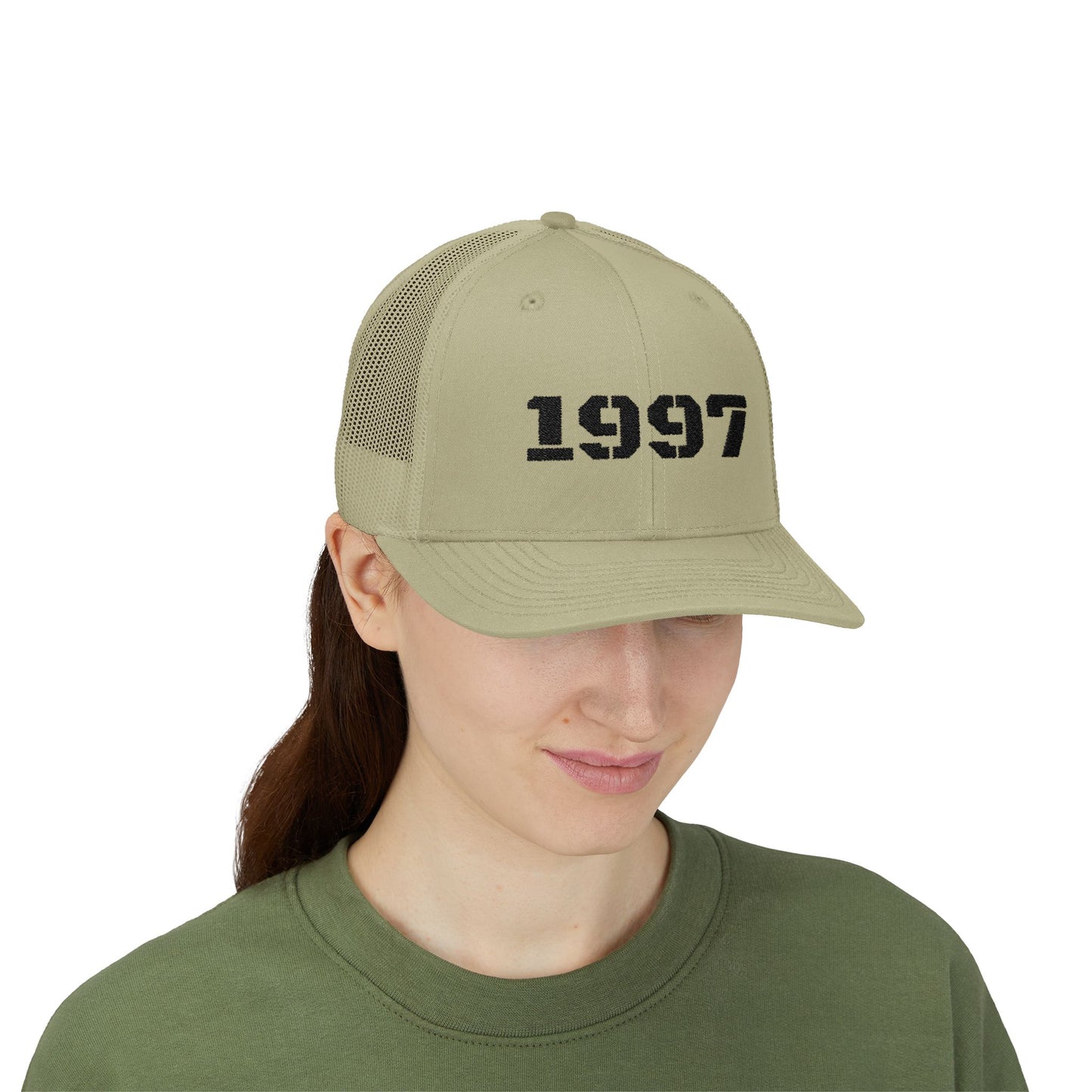 1997 Snapback Trucker Cap, Vintage Style Hat, Year Birth Cap, Trendy Dad Hat, Cool Casual Cap, Gift for 90s Kids