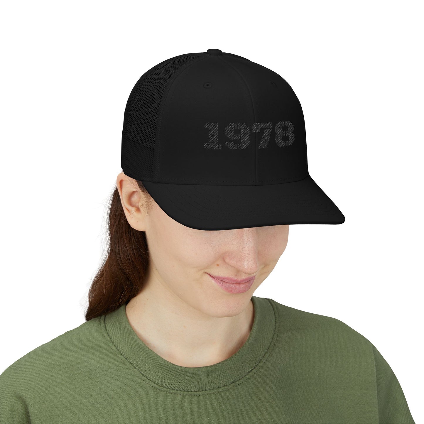 Custom Embroidered Snapback Trucker Cap | Birthday Gift, Fashion Accessory, Casual Wear, Unisex Gift, Vintage Style Hat