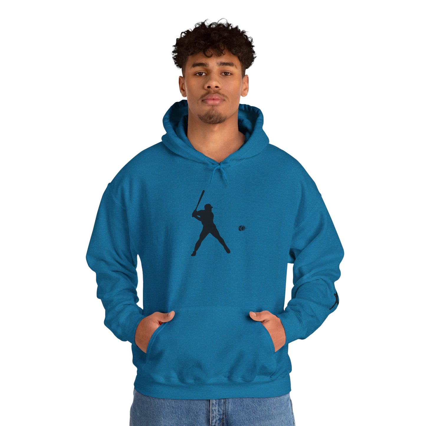 Baseball Themed Unisex Hoodie, Streetwear, Sports Fan Sweatshirt, Gift for Athletes, Casual Wear, Fall Fashion