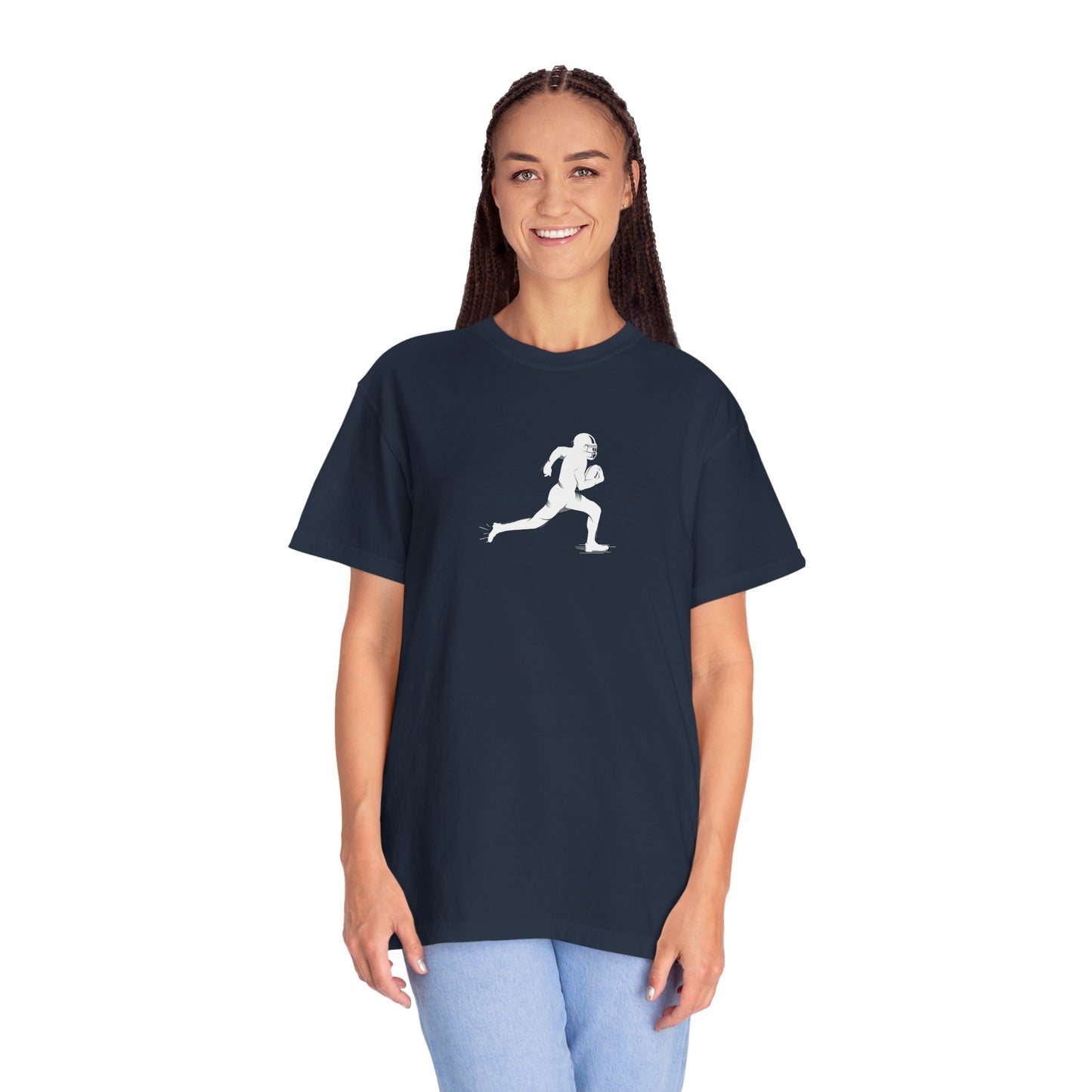 Unisex Football Player T-Shirt | Comfortable Sports Tee, Gift for Runners, Casual Wear, Workout Clothing, Everyday Style