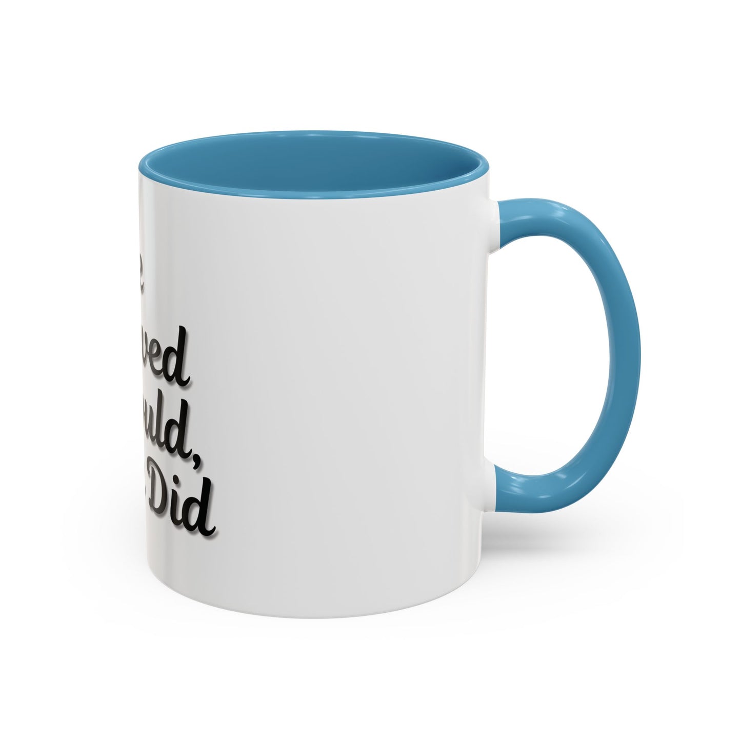 Inspirational Accent Coffee Mug - 'He Believed He Could, So He Did' - Perfect Gift for Motivational Moments