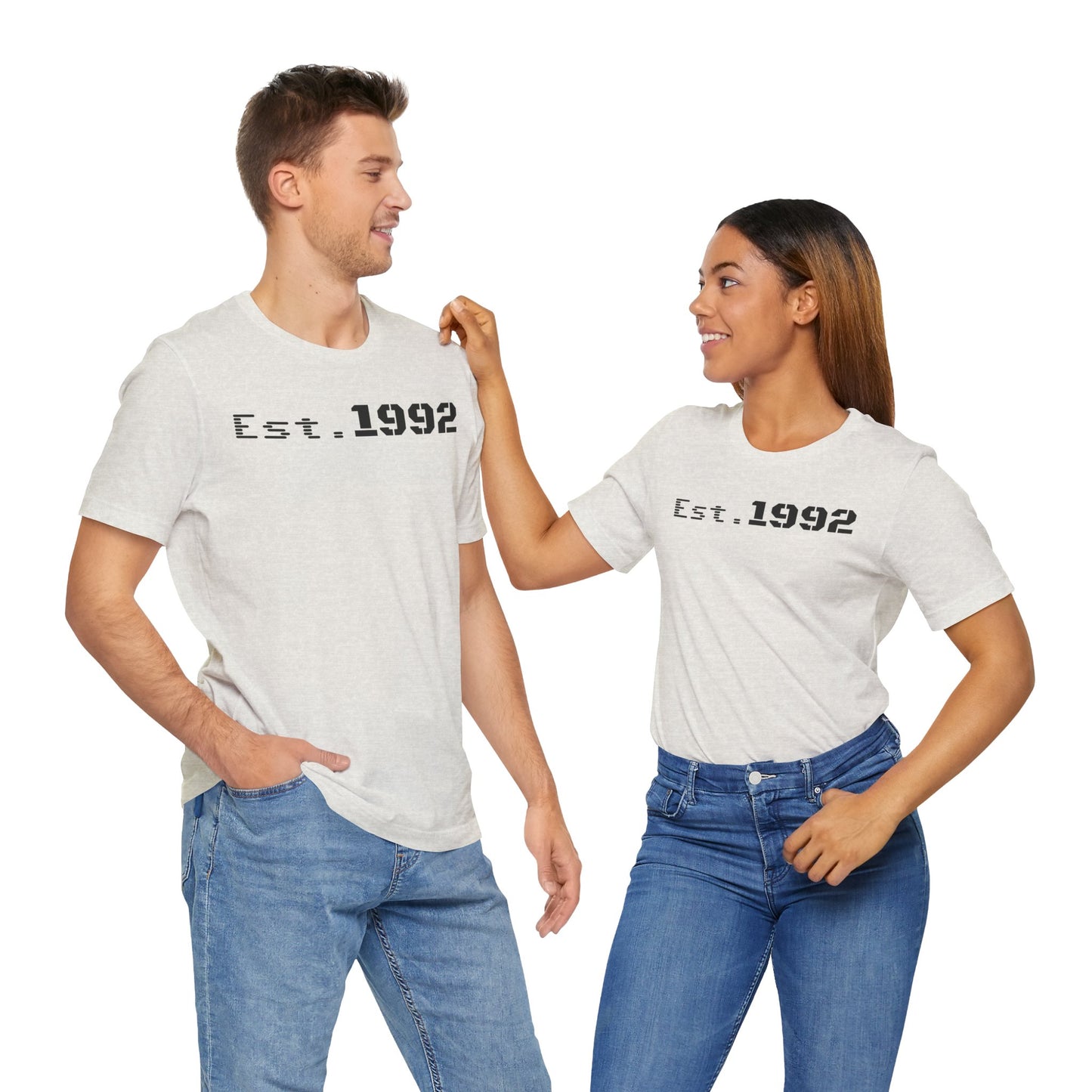 Est. 1992 Unisex Jersey Tee - Retro Birthday Gift, Casual Wear, Cool Vintage T-Shirt, Gift for Him, Gift for Her