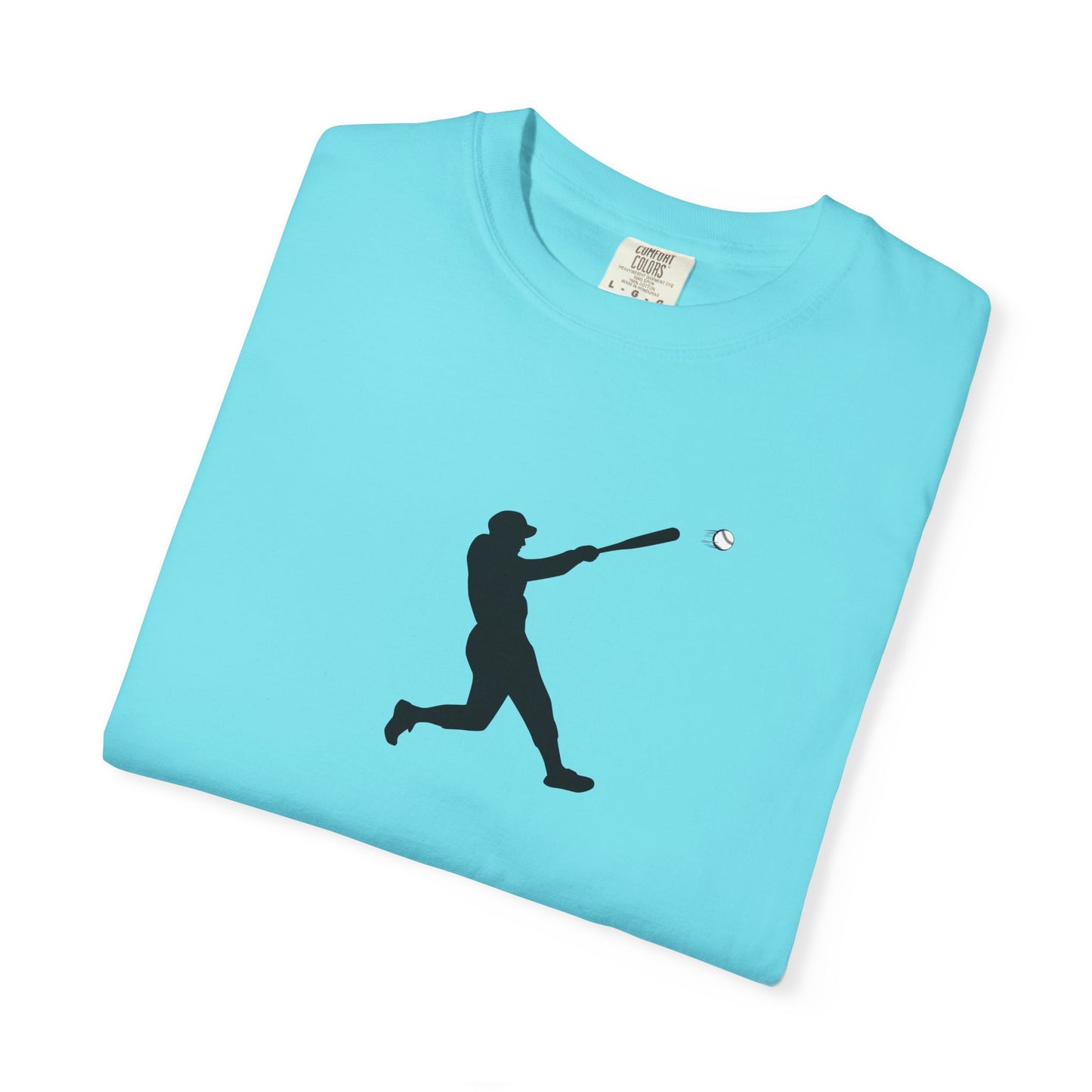 Sporty Garment-Dyed T-Shirt for Baseball Lovers, Casual Tee, Unisex Sports Shirt, Perfect Gift for Athletes, Outdoor Activities