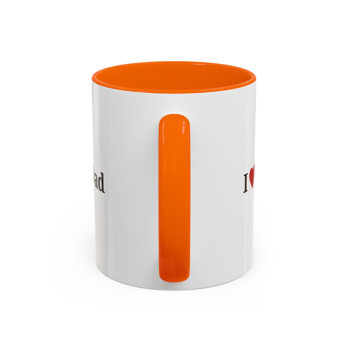 I Love Dad Accent Coffee Mug - Perfect Gift for Father's Day & Birthdays