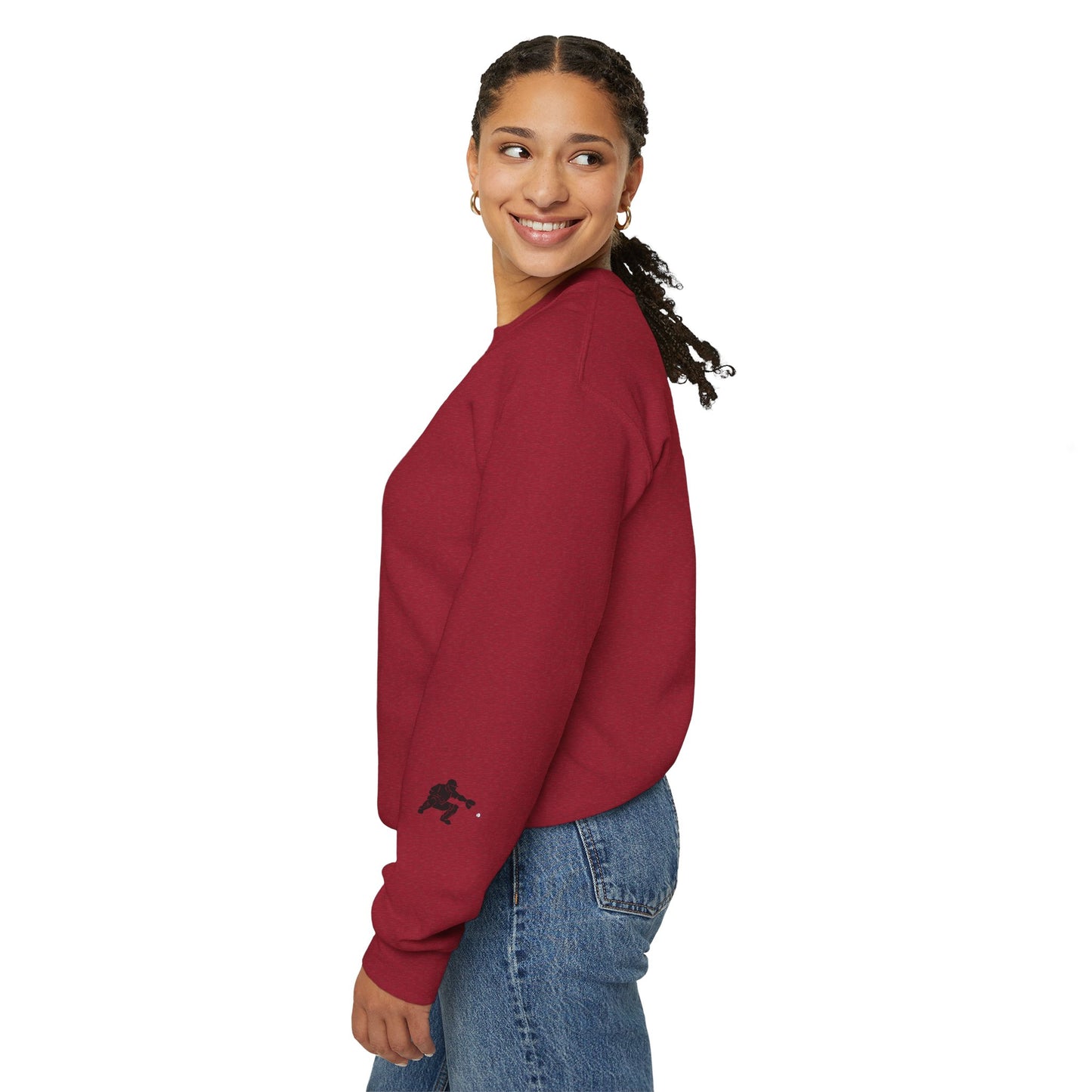 Baseball Catcher Crewneck Sweatshirt | Unisex Sports Apparel | Perfect for Game Days, Gifts, and Casual Wear | Baseball Lover's Gift