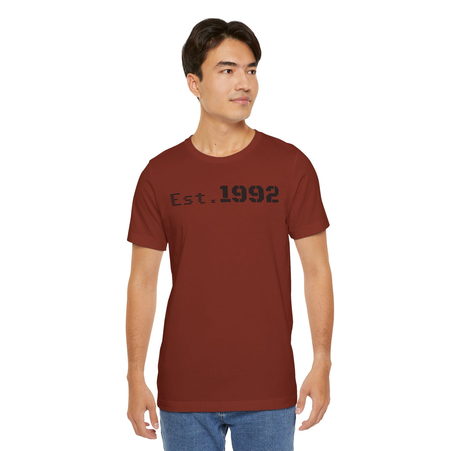 Est. 1992 Unisex Jersey Tee - Retro Birthday Gift, Casual Wear, Cool Vintage T-Shirt, Gift for Him, Gift for Her