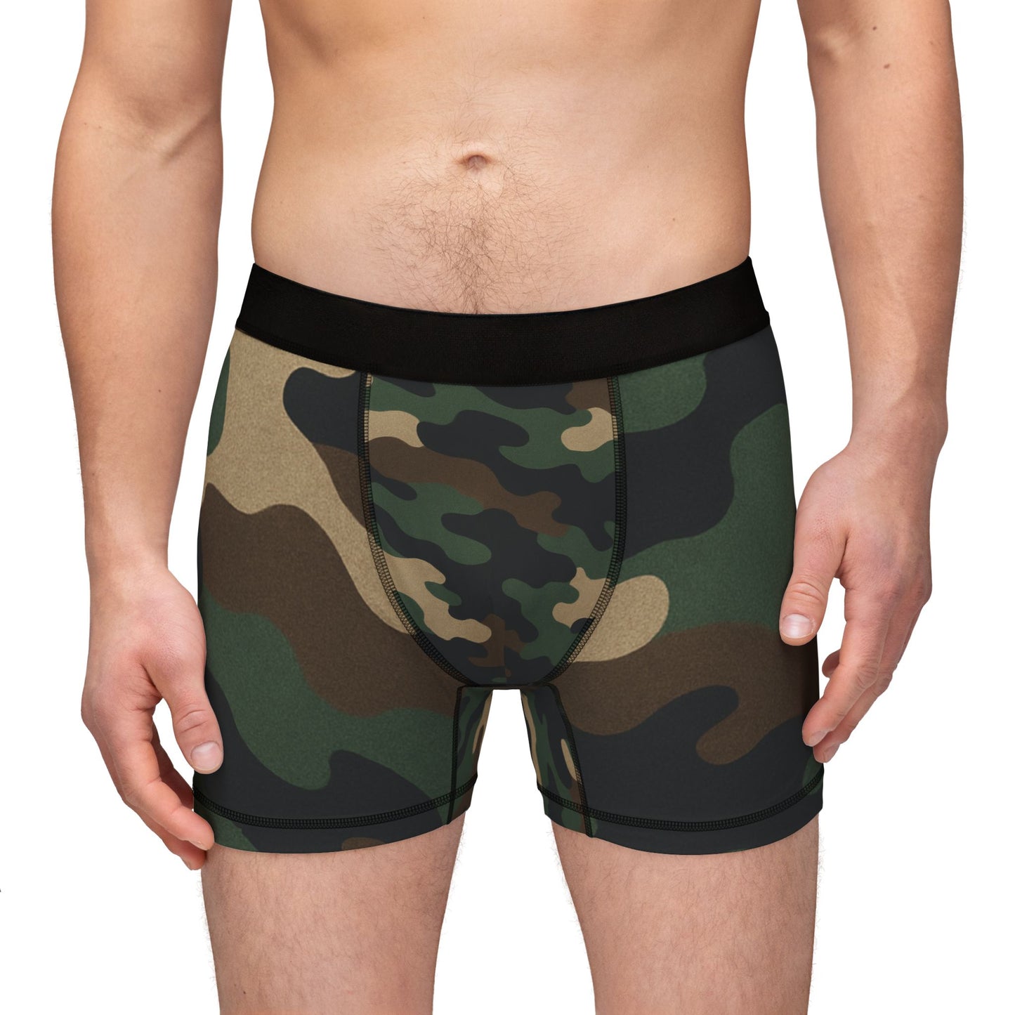 Stylish Men's Camo Boxers, Comfy Underwear, Unique Gifts for Him, Everyday Wear, Military Inspired, Casual Comfort