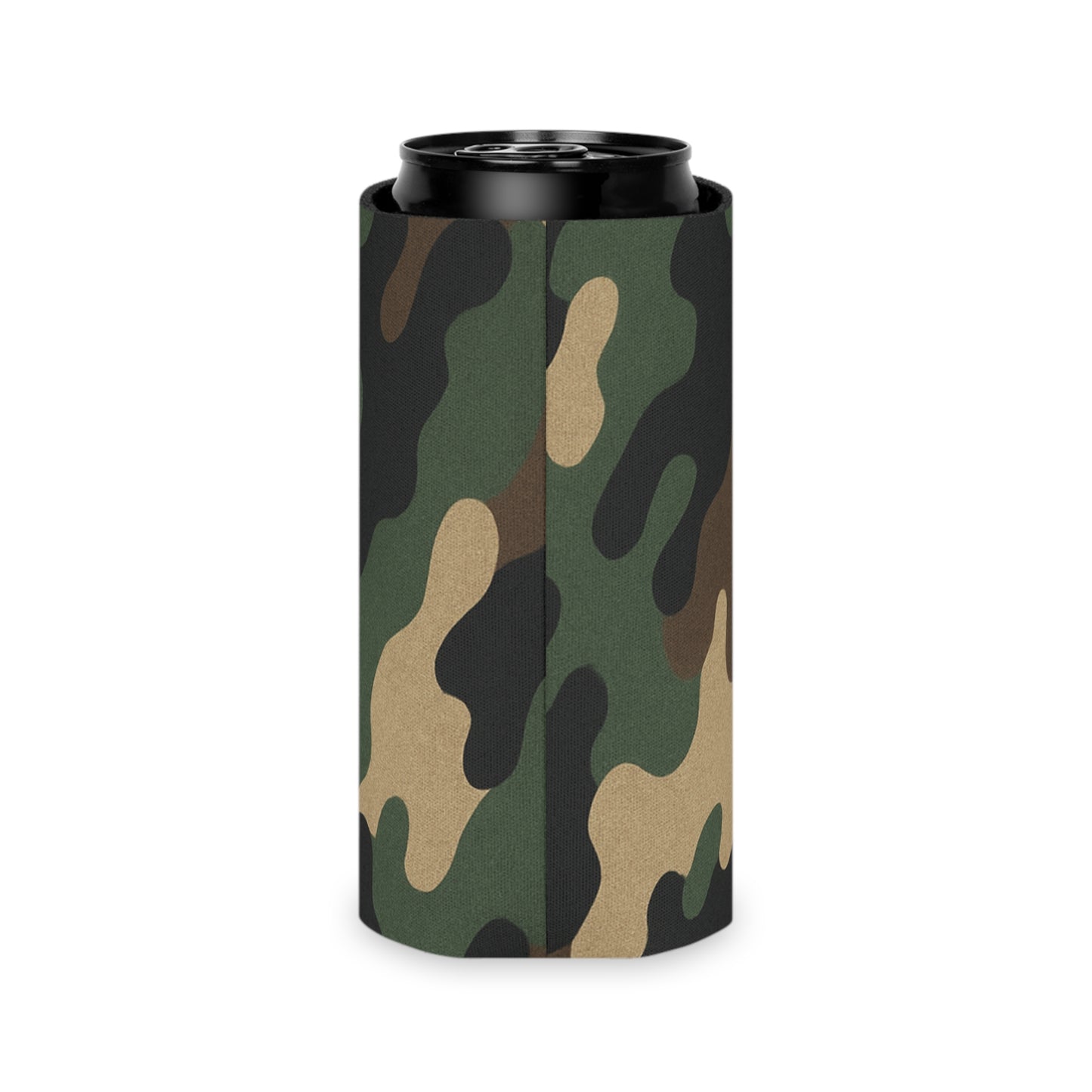 Camouflage Can Cooler | Beverage Insulator, Outdoor Parties, Gifts for Him, Hunting Accessories, Camping Gear