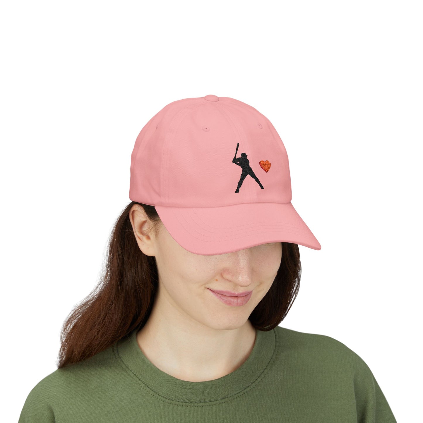 Baseball Love Dad Cap - Perfect Gift for Sports Dads, Father's Day, Casual Wear, Summer Style, Stylish Baseball Hat